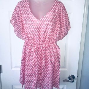 NWOT Talbots Ikat Print Swim Cover-up